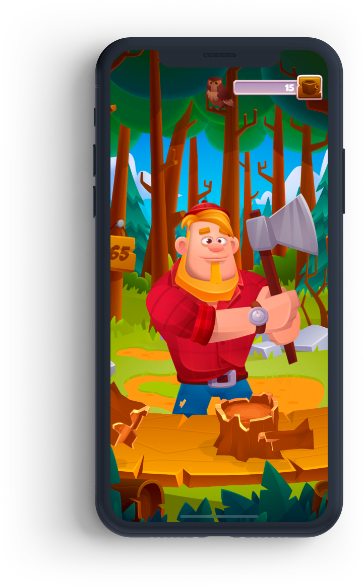 Timber Slash game design