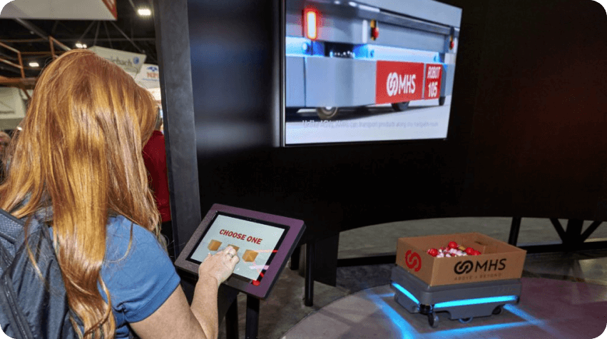 Interactive Mobile Apps and Games Development for Exhibition
