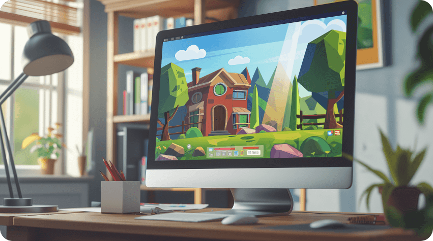 Game Engines for Web Projects Creation