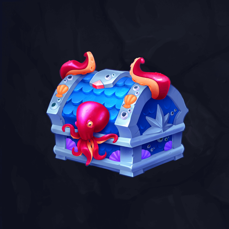 2D Chests Artwork design