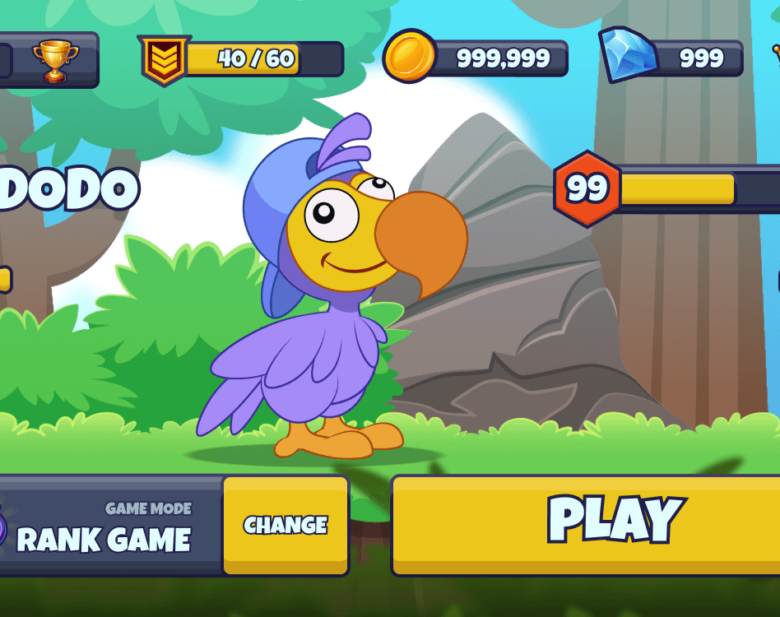 Lucky Runners Game Graphics Design