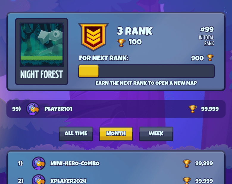 Lucky Runners Game UI Design