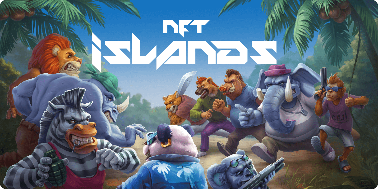 Blockchain mobile-based game NFT Islands