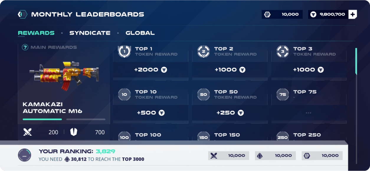 NFT Islands Game UI Design