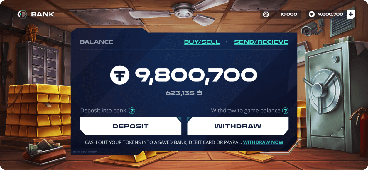 NFT Islands Game UI Design