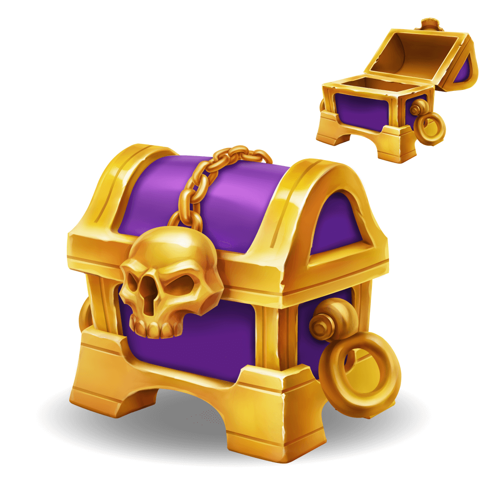 2D Chests Artwork design