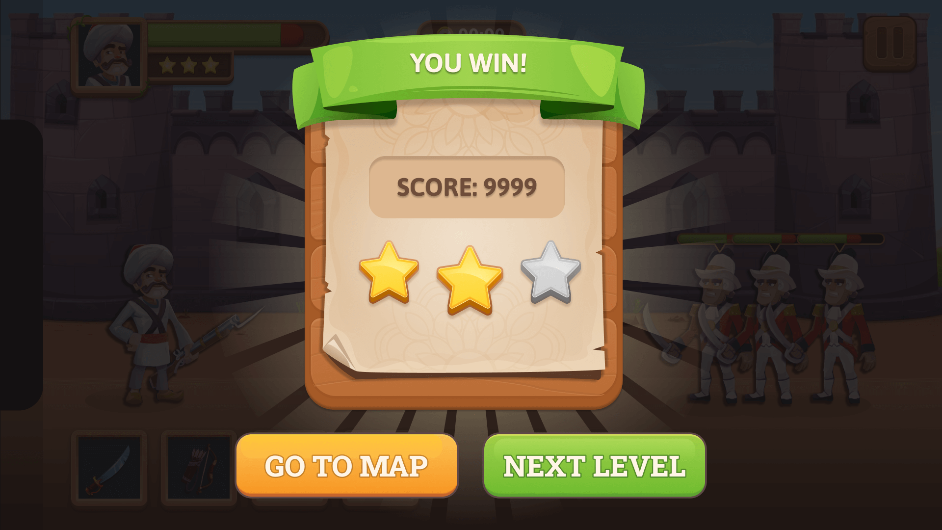 Casual Game UI Design