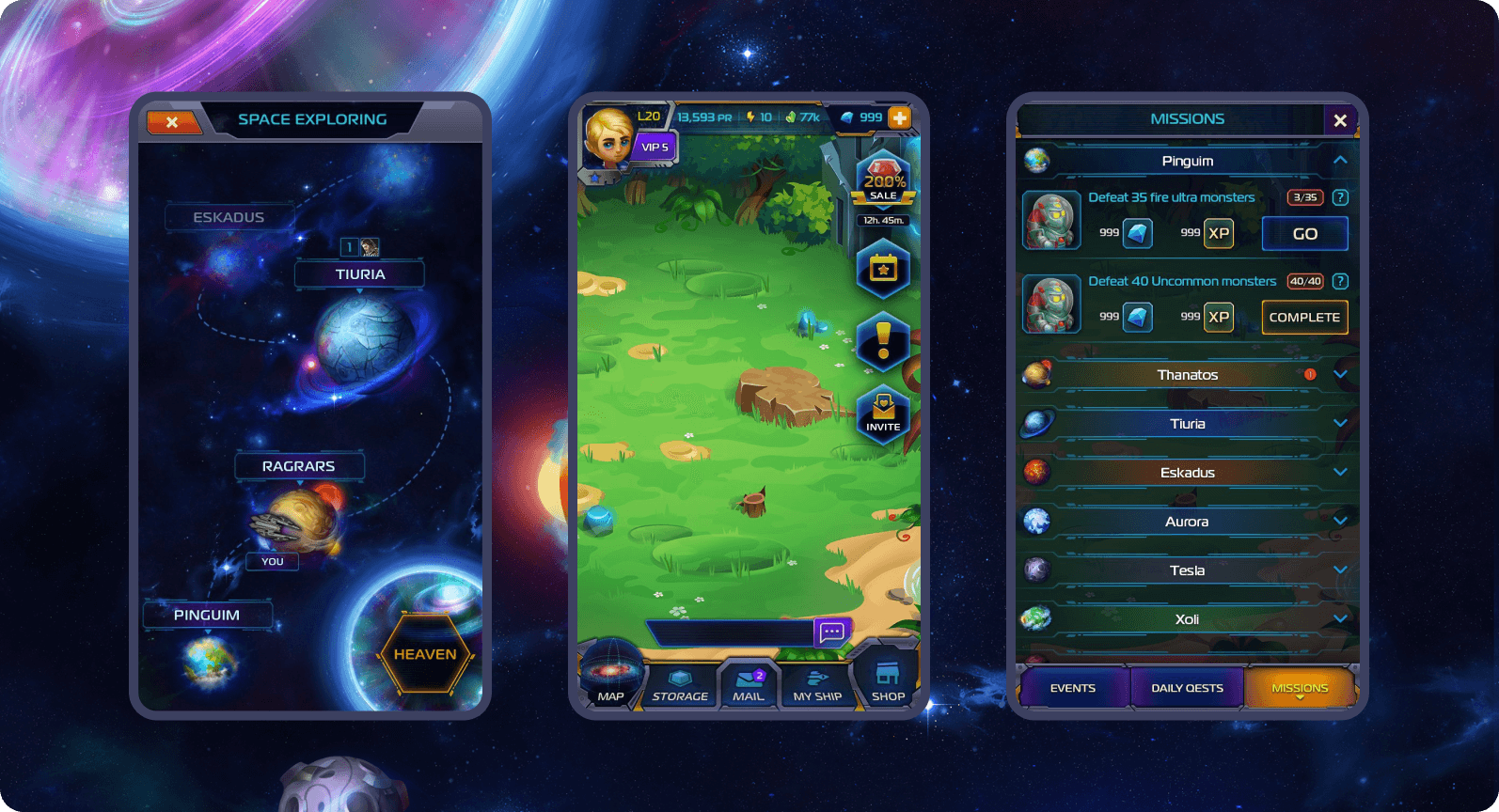 Space Pirates Game Design Services