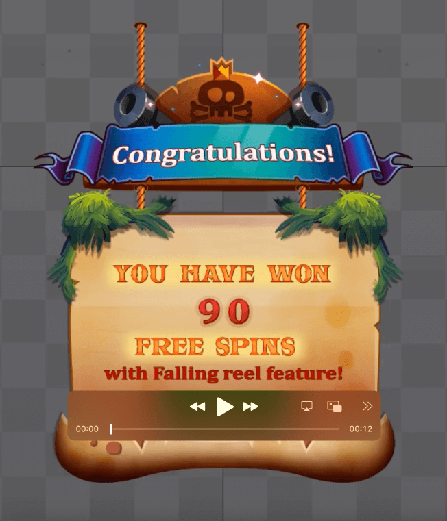 2D Animation of Game User Interface