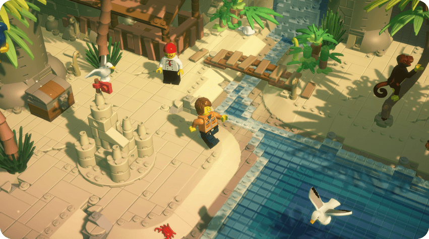 LEGO Bricktales - mobile game built with Unity